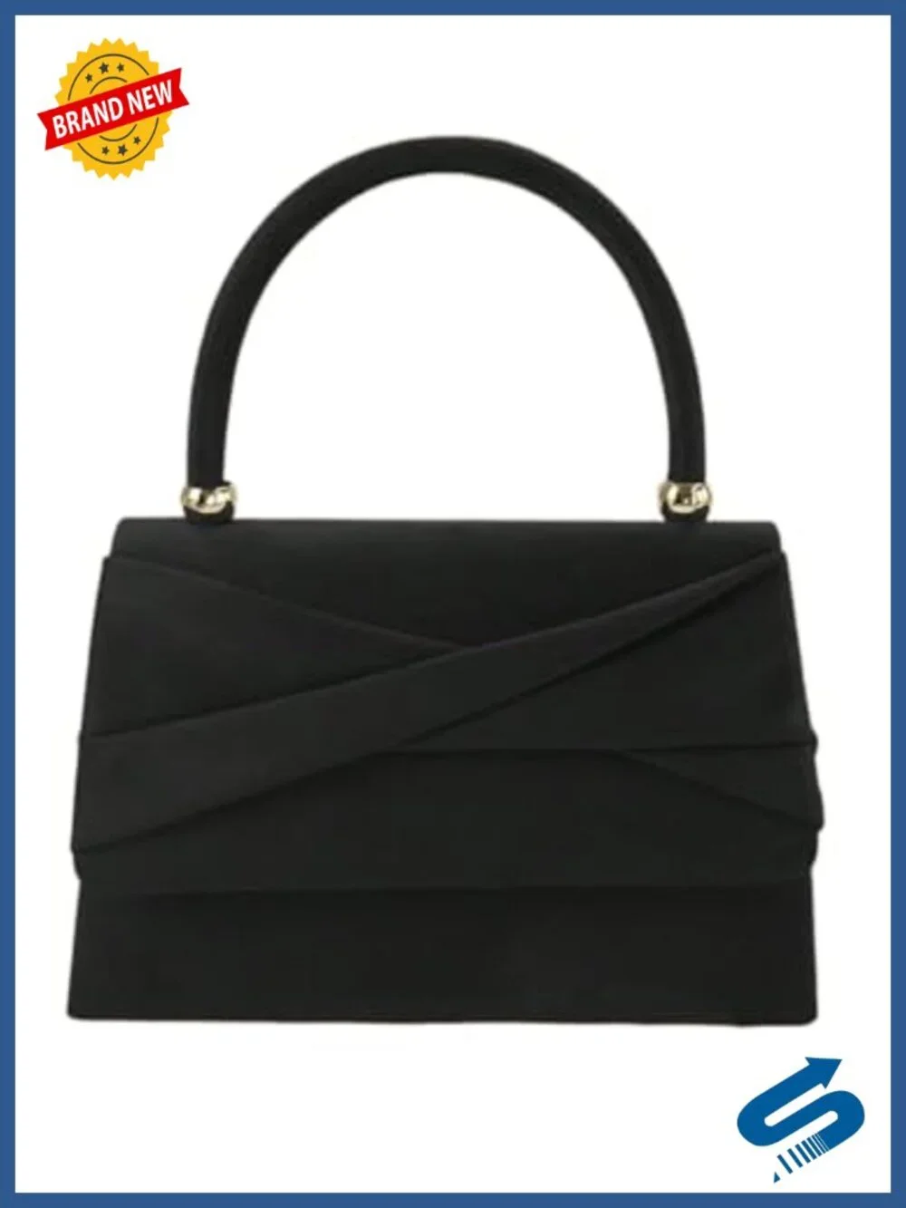 Velvet Clutch Purse Top Handle Crossbody Evening Bag Mini Handbag